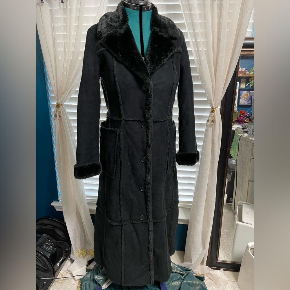 Long black jacket